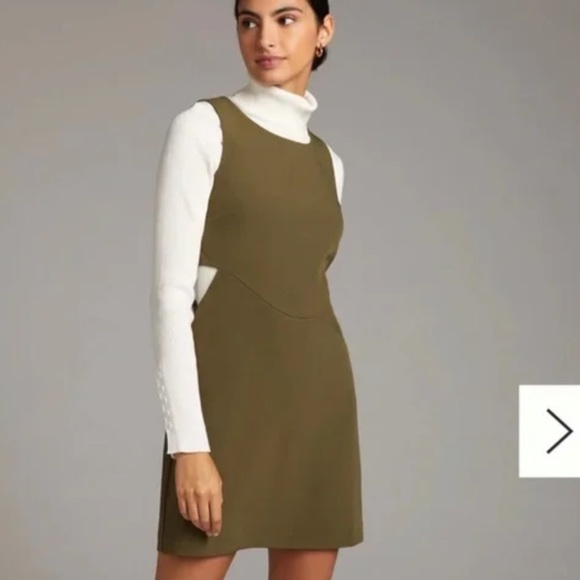 Anthropologie NWT Cut-Out Shift Dress Size L. - Picture 7 of 7